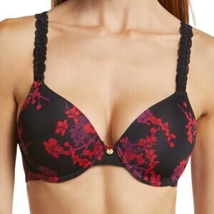 Natori 732080 Pure Luxe Underwire Tshirt Bra – Sz 32G